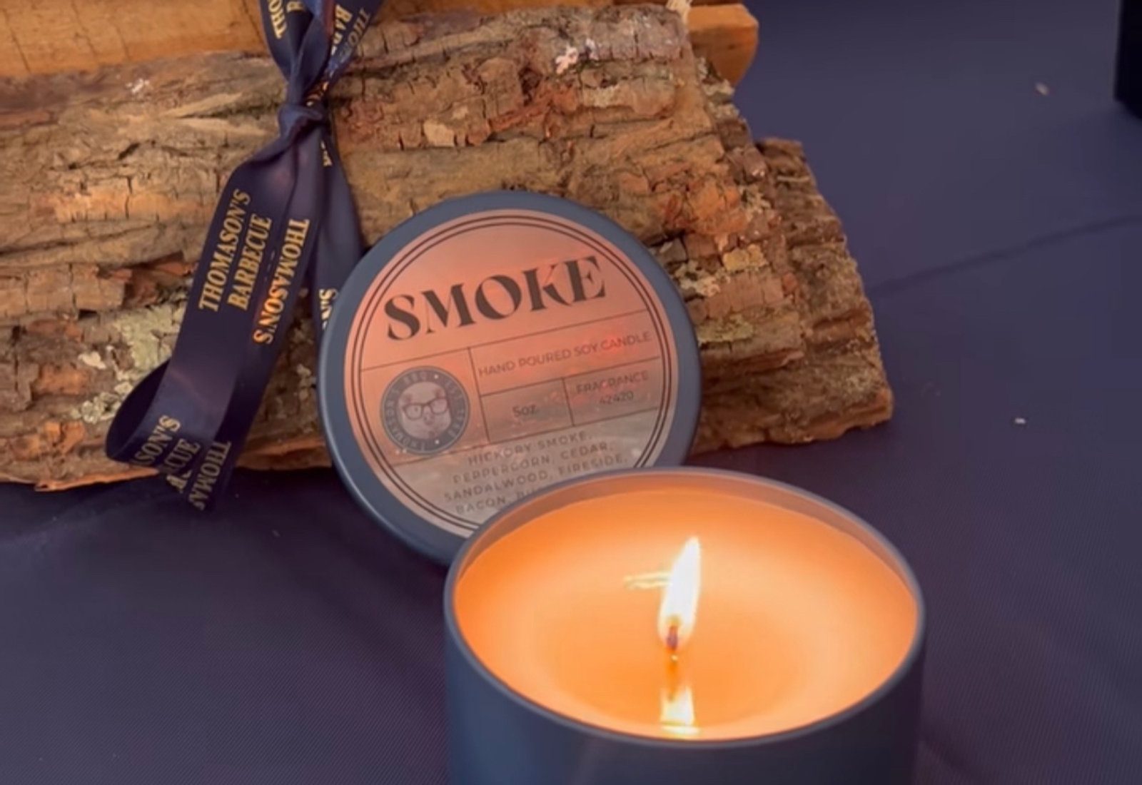 SMOKE candle